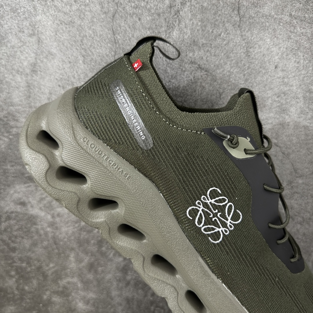 图片[7]-【PZ版本】On昂跑 x LOEWE罗意威 Cloudtilt 织物 跑步 户外轻便百搭系带 减震 低帮 运动休闲鞋 市面最优版本 原版开发 原材1比1打造 采用工程飞织网布组合再生聚酯纤维鞋面材质搭载独家隐藏速度中板 镂空CloudTec科技 泡棉缓震中底 黑科技跑出圈的时尚运动新宠 尺码：36-46 含半码-选品中心