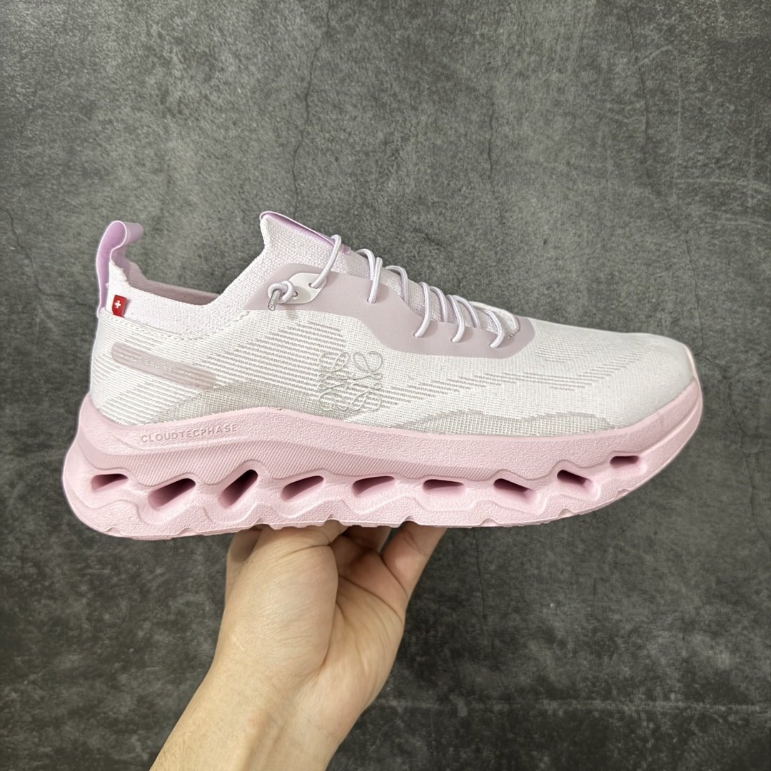 【PZ版本】On昂跑 x LOEWE罗意威 Cloudtilt 织物 跑步 户外轻便百搭系带 减震 低帮 运动休闲鞋 市面最优版本 原版开发 原材1比1打造 采用工程飞织网布组合再生聚酯纤维鞋面材质搭载独家隐藏速度中板 镂空CloudTec科技 泡棉缓震中底 黑科技跑出圈的时尚运动新宠 尺码：36-46 含半码-选品中心
