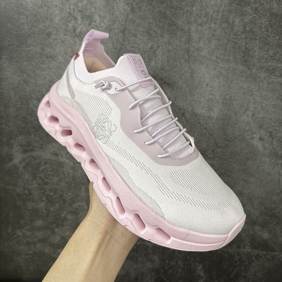 图片[3]-【PZ版本】On昂跑 x LOEWE罗意威 Cloudtilt 织物 跑步 户外轻便百搭系带 减震 低帮 运动休闲鞋 市面最优版本 原版开发 原材1比1打造 采用工程飞织网布组合再生聚酯纤维鞋面材质搭载独家隐藏速度中板 镂空CloudTec科技 泡棉缓震中底 黑科技跑出圈的时尚运动新宠 尺码：36-46 含半码-选品中心