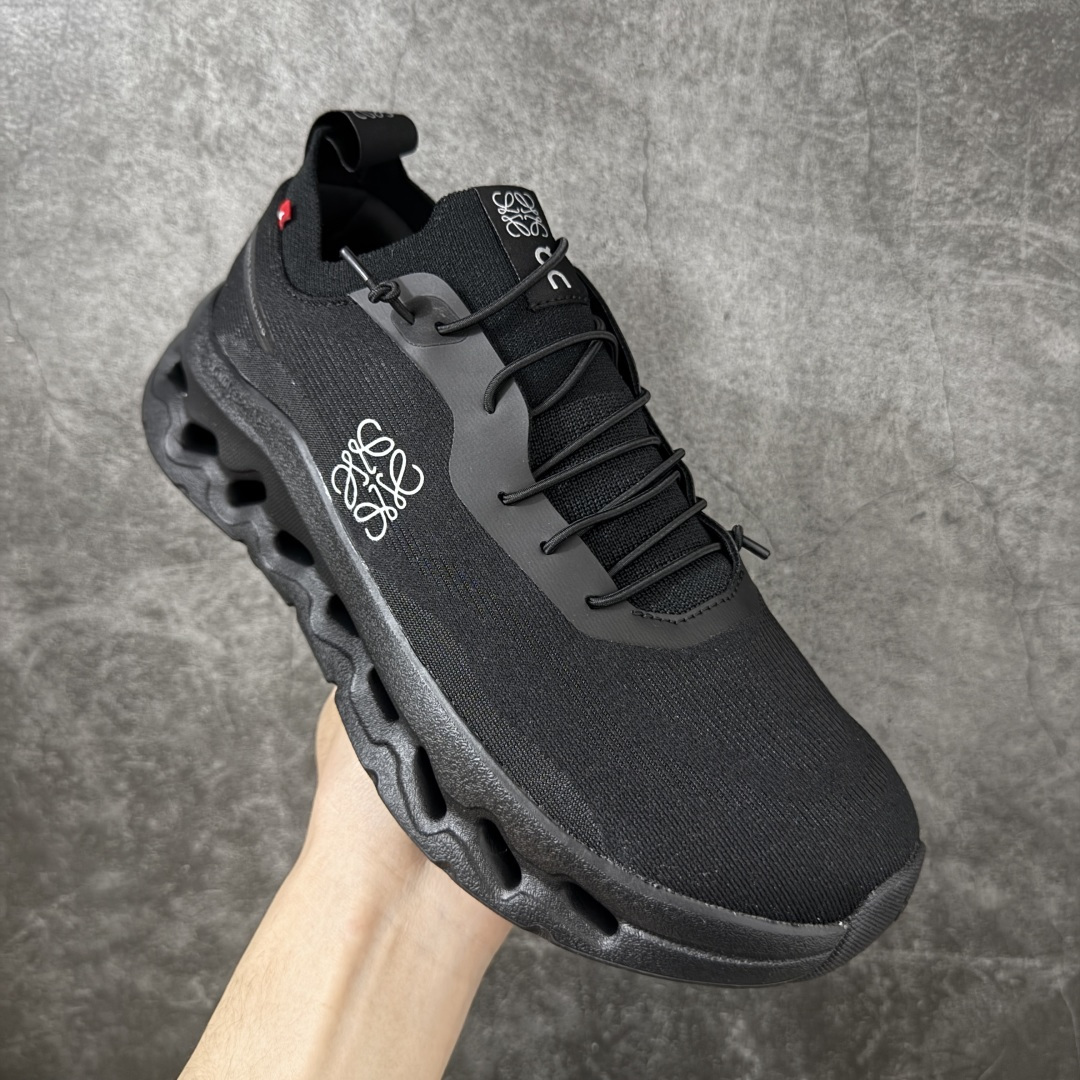 图片[3]-【PZ版本】On昂跑 x LOEWE罗意威 Cloudtilt 织物 跑步 户外轻便百搭系带 减震 低帮 运动休闲鞋 市面最优版本 原版开发 原材1比1打造 采用工程飞织网布组合再生聚酯纤维鞋面材质搭载独家隐藏速度中板 镂空CloudTec科技 泡棉缓震中底 黑科技跑出圈的时尚运动新宠 尺码：36-46 含半码-选品中心