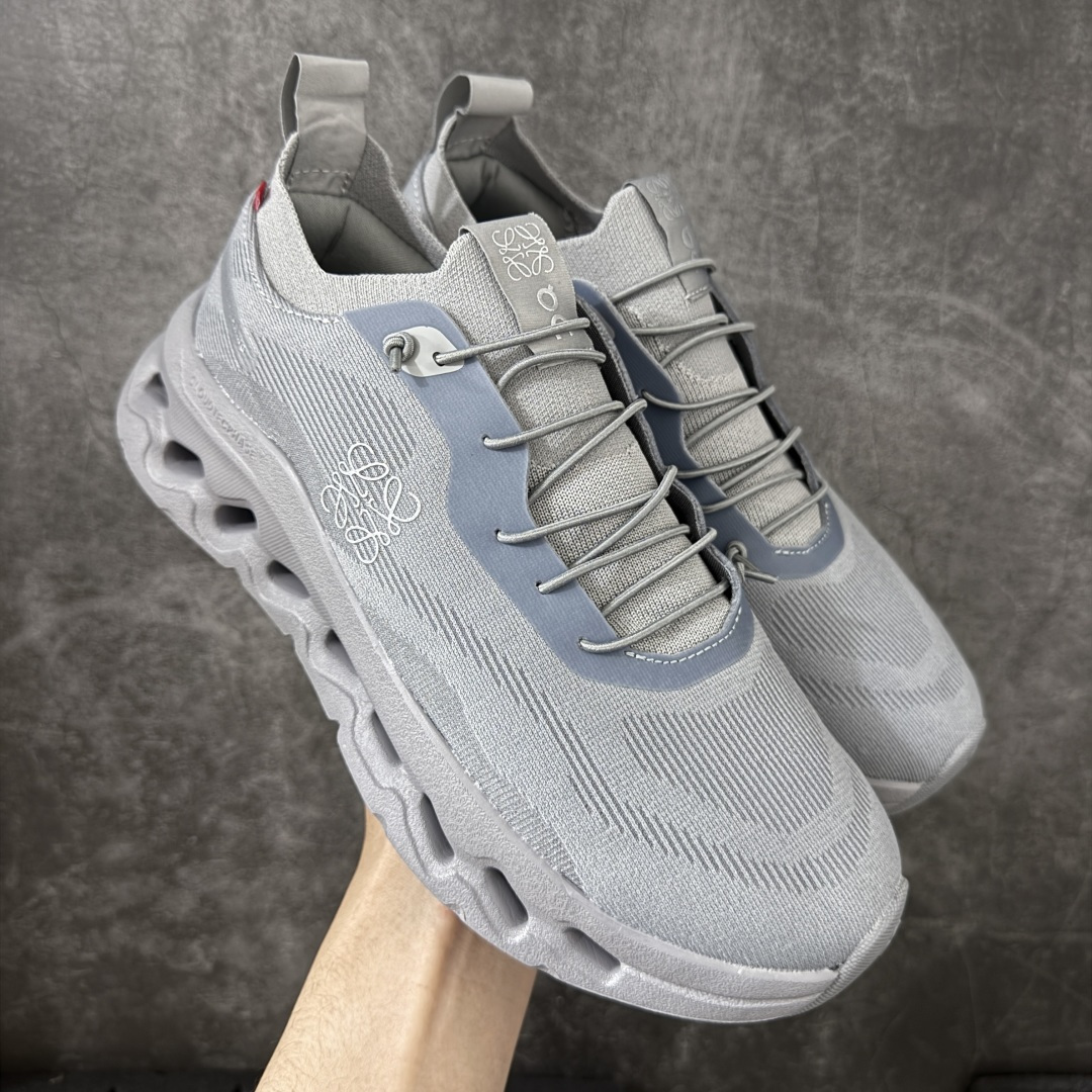图片[11]-【PZ版本】On昂跑 x LOEWE罗意威 Cloudtilt 织物 跑步 户外轻便百搭系带 减震 低帮 运动休闲鞋 市面最优版本 原版开发 原材1比1打造 采用工程飞织网布组合再生聚酯纤维鞋面材质搭载独家隐藏速度中板 镂空CloudTec科技 泡棉缓震中底 黑科技跑出圈的时尚运动新宠 尺码：36-46 含半码-选品中心