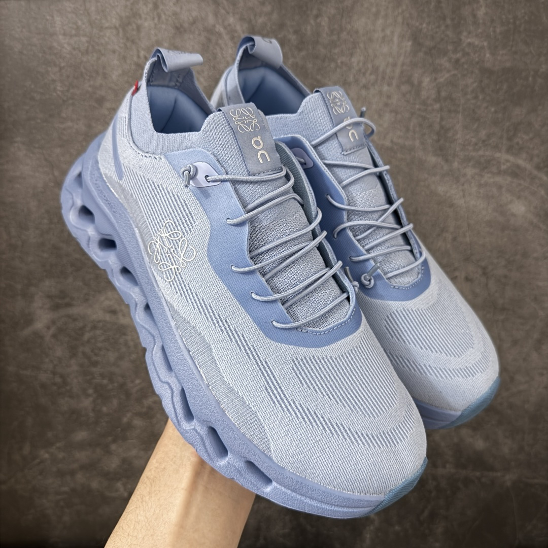 图片[7]-【PZ版本】On昂跑 x LOEWE罗意威 Cloudtilt 织物 跑步 户外轻便百搭系带 减震 低帮 运动休闲鞋 市面最优版本 原版开发 原材1比1打造 采用工程飞织网布组合再生聚酯纤维鞋面材质搭载独家隐藏速度中板 镂空CloudTec科技 泡棉缓震中底 黑科技跑出圈的时尚运动新宠 尺码：36-46 含半码-选品中心