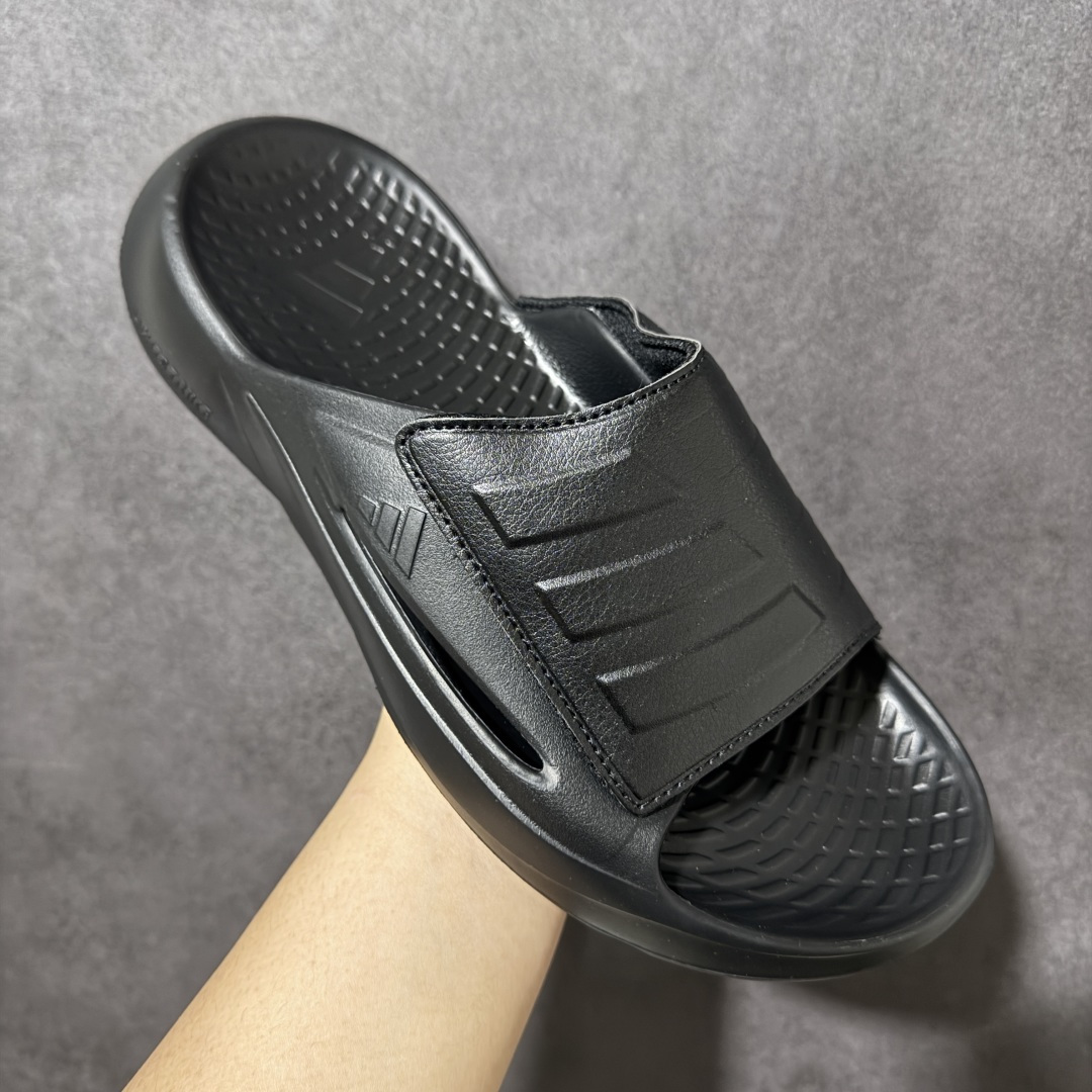 Adidas阿迪达斯男鞋LIGHTBLAZE SLIDESP 运动休闲 摩登舒适拖鞋配有模制鞋床和可调节
