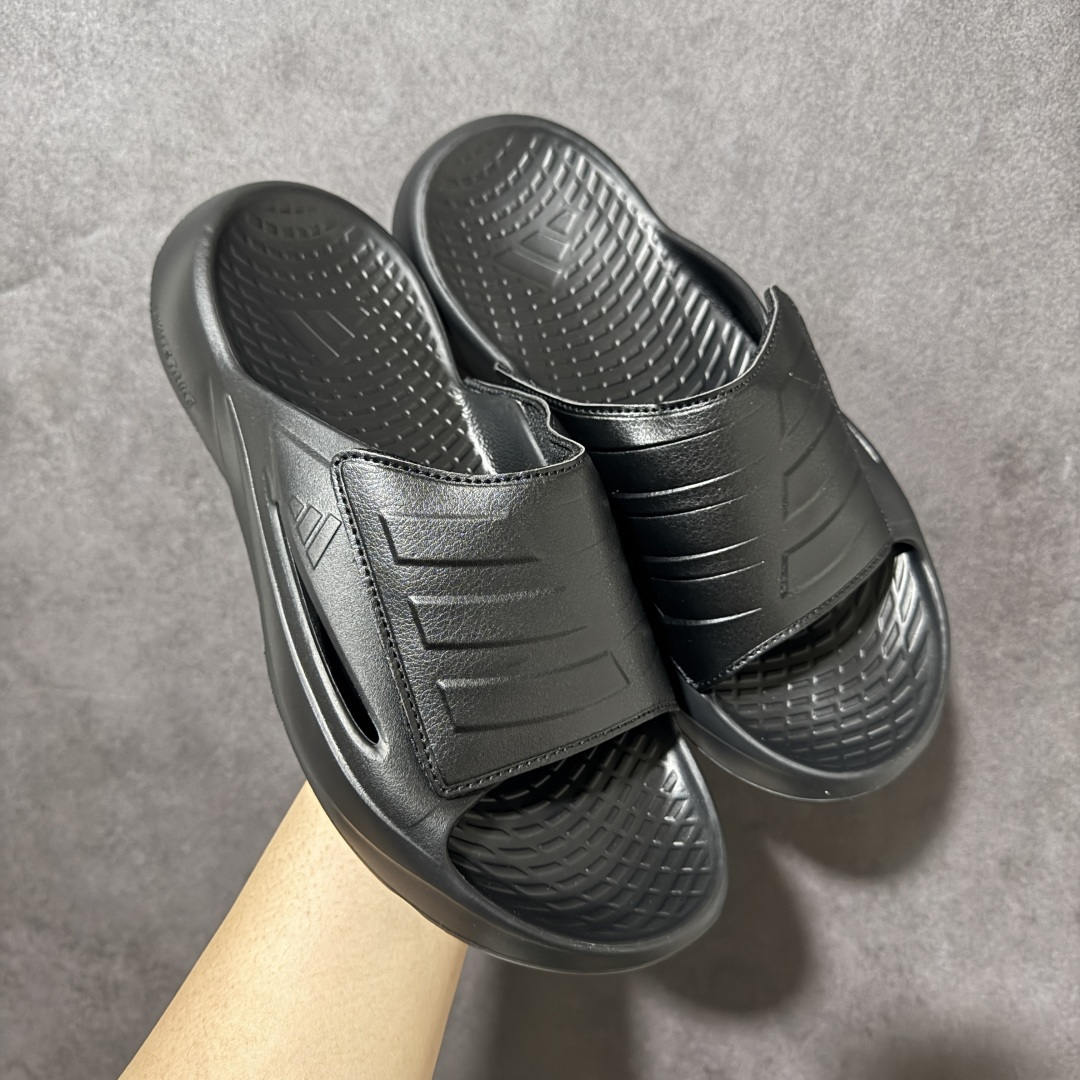Adidas阿迪达斯男鞋LIGHTBLAZE SLIDESP 运动休闲 摩登舒适拖鞋配有模制鞋床和可调节