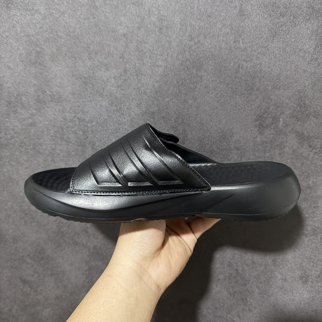 Adidas阿迪达斯男鞋LIGHTBLAZE SLIDESP 运动休闲 摩登舒适拖鞋配有模制鞋床和可调节
