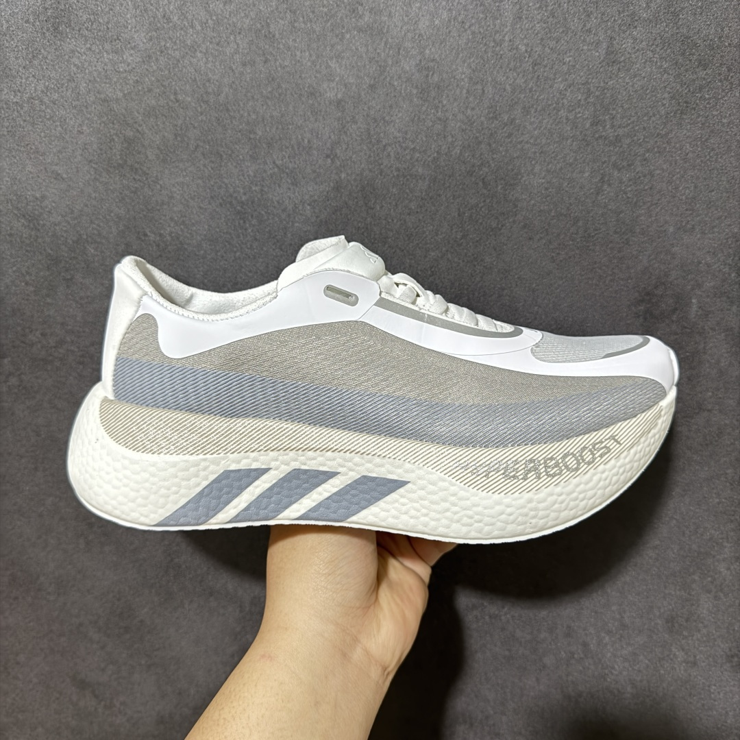 【公司级】Adidas HYPERBOOST EDGE M 阿迪达斯 耐磨缓震 Boost 爆米花 休闲运动跑鞋 货号：KI1918 尺码：36-45-选品中心