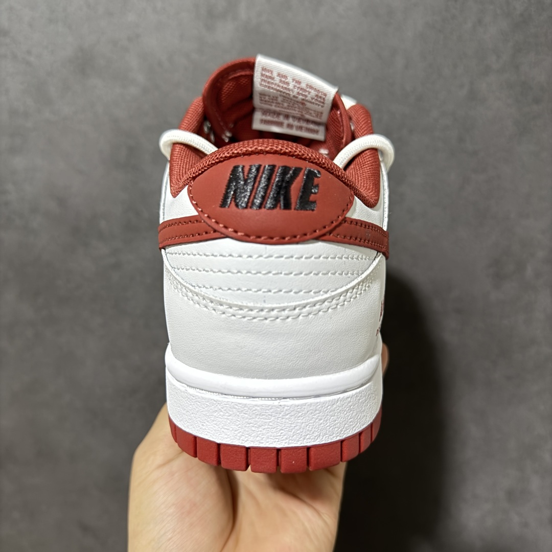 图片[4]-【YC纯原】Nike SB Dunk Low 白红勾绑带 低帮休闲板鞋 WR0620-119  #定制鞋盒 超高清洁度 皮料切割干净无任何毛边 细节完美   尺码：36 36.5 37.5 38 38.5 39 40 40.5 41 42 42.5 43 44 44.5 45 46-选品中心