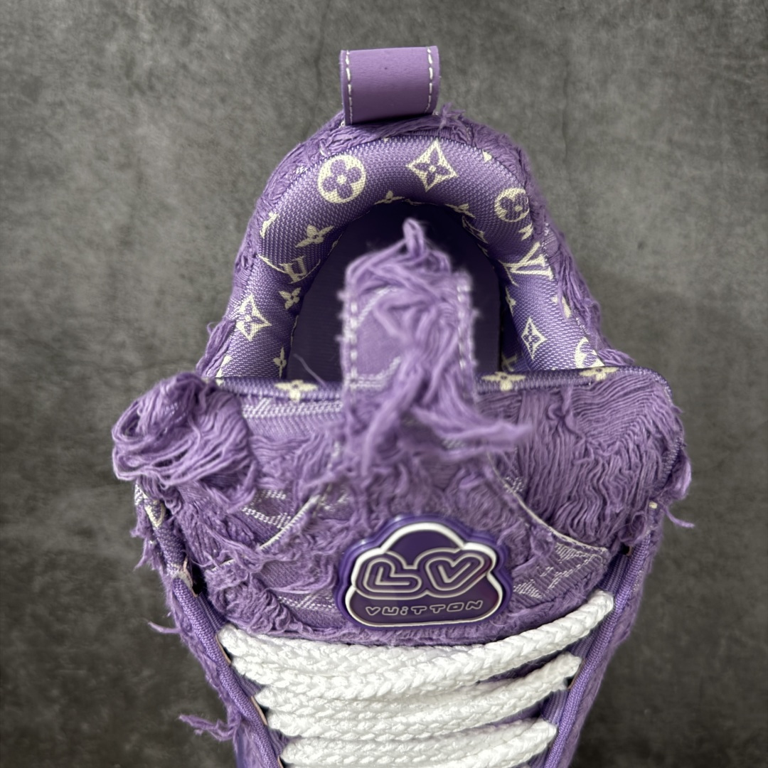 图片[8]-【YS纯原】广奢高端货 Louis Vuitton Trainer Skate 圆头系带低帮板鞋 男女同款 ✦ 荔枝纹头层皮+粒面头层皮拼接鞋面， 质感在线 ✦ 嵌入超软EVA物料鞋垫，脚感舒适 ✦ 后跟耐弯折滴塑支撑片，外置TPR光泽组合隔色鞋底 ✦ 草写风格Louis Vuitton标志，细节丰富 ✦ Virgil Abloh设计，灵感源自复古篮球鞋 ✦ 升级厚实抽屉礼品鞋盒+包装说明书+防尘布袋 ✦ 附送官方快递加固彩色涂鸦包装大礼盒 ✦ 零瑕疵工艺，无线头溢胶 尺码：39 40 41 42 43 44 45-选品中心