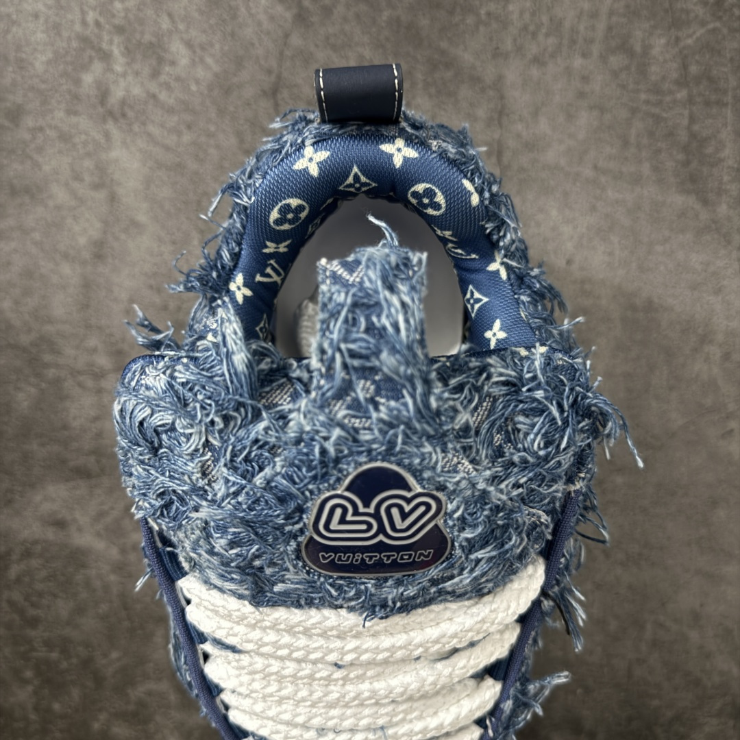 图片[8]-【YS纯原】广奢高端货 Louis Vuitton Trainer Skate 圆头系带低帮板鞋 男女同款 ✦ 荔枝纹头层皮+粒面头层皮拼接鞋面， 质感在线 ✦ 嵌入超软EVA物料鞋垫，脚感舒适 ✦ 后跟耐弯折滴塑支撑片，外置TPR光泽组合隔色鞋底 ✦ 草写风格Louis Vuitton标志，细节丰富 ✦ Virgil Abloh设计，灵感源自复古篮球鞋 ✦ 升级厚实抽屉礼品鞋盒+包装说明书+防尘布袋 ✦ 附送官方快递加固彩色涂鸦包装大礼盒 ✦ 零瑕疵工艺，无线头溢胶 尺码：39 40 41 42 43 44 45-选品中心