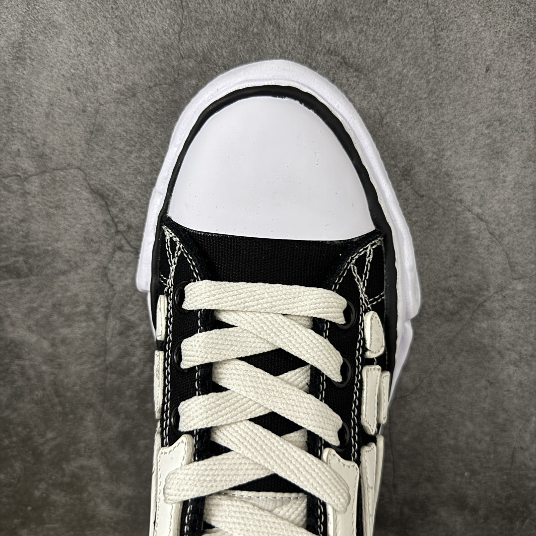 图片[5]-【YS纯原】广奢高端货 Maison Mihara Yasuhiro x AMIRI Skel-Top Low 圆头系带低帮帆布鞋 张艺兴/王一博/王嘉尔同款 ✦ 原版开发，细节同步 ✦ 舒适鞋面，延展性佳 ✦ 后跟柔软材质贴合脚踝，穿着轻松 ✦ 四季百搭款，随意搭配都好看 ✦ 明星同款，潮流必备 ✦ 零瑕疵工艺，无线头溢胶 尺码：35 36 37 38 39 40 41 42 43 44 45-选品中心