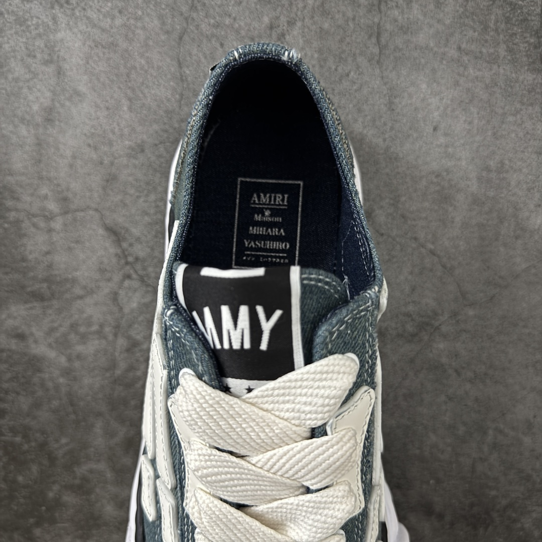 图片[8]-【YS纯原】广奢高端货 Maison Mihara Yasuhiro x AMIRI Skel-Top Low 圆头系带低帮帆布鞋 张艺兴/王一博/王嘉尔同款 ✦ 原版开发，细节同步 ✦ 舒适鞋面，延展性佳 ✦ 后跟柔软材质贴合脚踝，穿着轻松 ✦ 四季百搭款，随意搭配都好看 ✦ 明星同款，潮流必备 ✦ 零瑕疵工艺，无线头溢胶 尺码：35 36 37 38 39 40 41 42 43 44 45-选品中心