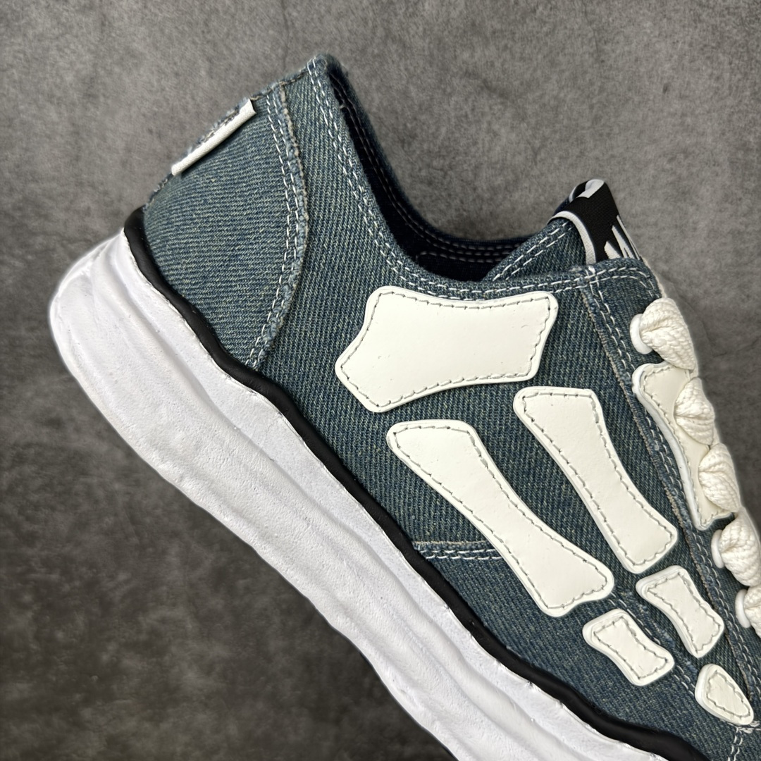 图片[7]-【YS纯原】广奢高端货 Maison Mihara Yasuhiro x AMIRI Skel-Top Low 圆头系带低帮帆布鞋 张艺兴/王一博/王嘉尔同款 ✦ 原版开发，细节同步 ✦ 舒适鞋面，延展性佳 ✦ 后跟柔软材质贴合脚踝，穿着轻松 ✦ 四季百搭款，随意搭配都好看 ✦ 明星同款，潮流必备 ✦ 零瑕疵工艺，无线头溢胶 尺码：35 36 37 38 39 40 41 42 43 44 45-选品中心