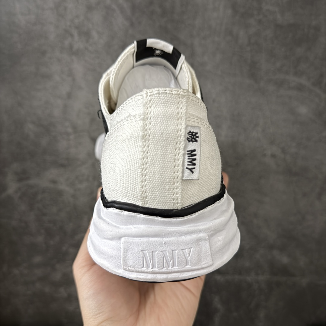 图片[4]-【YS纯原】广奢高端货 Maison Mihara Yasuhiro x AMIRI Skel-Top Low 圆头系带低帮帆布鞋 张艺兴/王一博/王嘉尔同款 ✦ 原版开发，细节同步 ✦ 舒适鞋面，延展性佳 ✦ 后跟柔软材质贴合脚踝，穿着轻松 ✦ 四季百搭款，随意搭配都好看 ✦ 明星同款，潮流必备 ✦ 零瑕疵工艺，无线头溢胶 尺码：35 36 37 38 39 40 41 42 43 44 45-选品中心