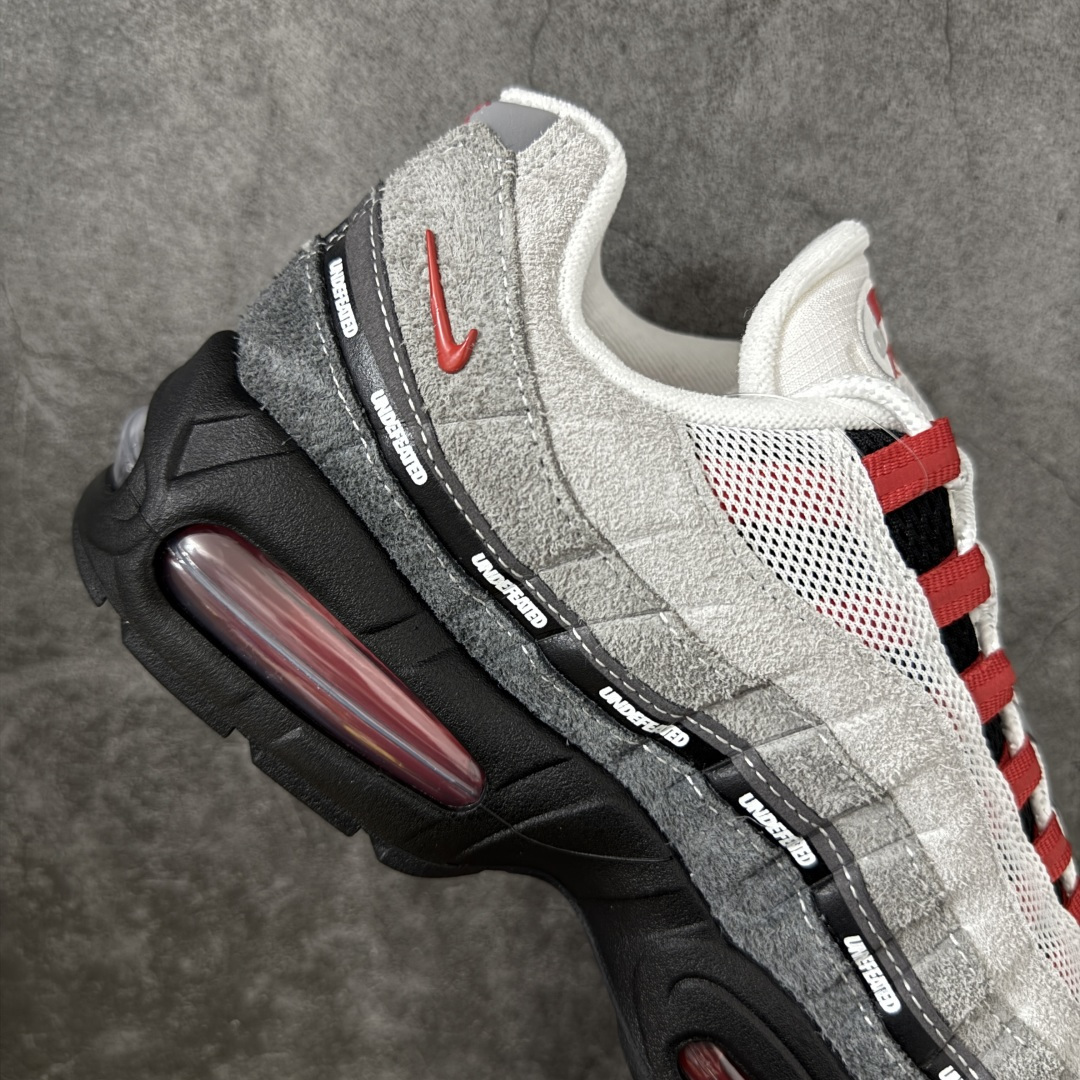 图片[7]-【KZ纯原】UNDEFEATED x Nike Air Max 95 OG Big Bubble 灰红色气垫跑鞋 货号：IB4523-003 外贸顶级专供 区别先行版 全部配色原鞋原尺码开发生产 极致还原 全部原厂材料一比一打造 一眼ZP既视感 欢迎对比市场版本 尺码：40 40.5 41 42 42.5 43 44 44.5 45 46 46.5 47.5 48 48.5-选品中心