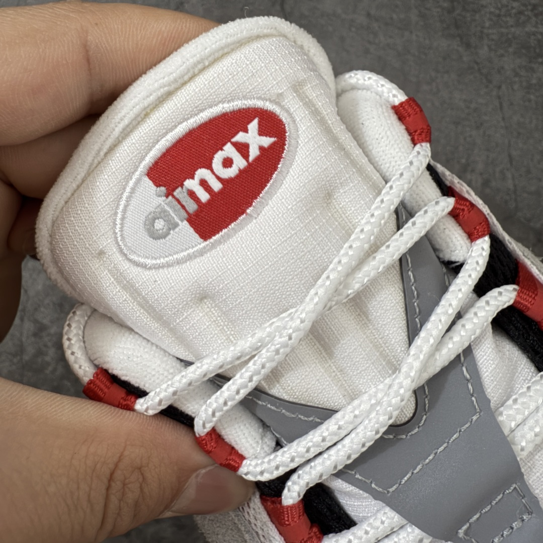 图片[6]-【KZ纯原】UNDEFEATED x Nike Air Max 95 OG Big Bubble 灰红色气垫跑鞋 货号：IB4523-003 外贸顶级专供 区别先行版 全部配色原鞋原尺码开发生产 极致还原 全部原厂材料一比一打造 一眼ZP既视感 欢迎对比市场版本 尺码：40 40.5 41 42 42.5 43 44 44.5 45 46 46.5 47.5 48 48.5-选品中心