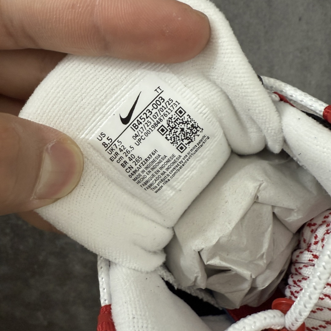 图片[7]-【KZ纯原】UNDEFEATED x Nike Air Max 95 OG Big Bubble 灰红色气垫跑鞋 货号：IB4523-003 外贸顶级专供 区别先行版 全部配色原鞋原尺码开发生产 极致还原 全部原厂材料一比一打造 一眼ZP既视感 欢迎对比市场版本 尺码：40 40.5 41 42 42.5 43 44 44.5 45 46 46.5 47.5 48 48.5-选品中心