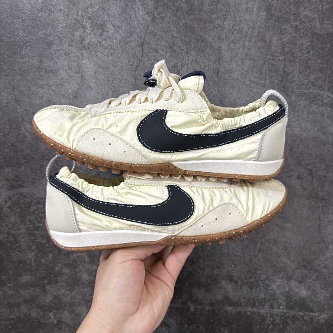 Jacquemus x Nike Jacumoon 舒适 低帮生活休闲鞋 米黑色 货号：HV8547-7