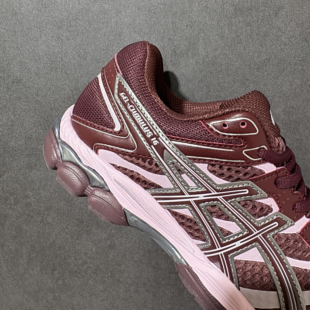 图片[8]-【公司级】Asics Gel-Cumulus 16 亚瑟士复古透气休闲缓震耐磨跑步鞋 #鞋面采用无缝线鞋面，贴合脚型，穿着舒适；中底360°环绕式GL，提供良好的缓冲性能； 货号：1203A733-600 尺码：36 37 37.5 38 39 39.5 40 40.5 41.5 42 42.5 43.5 44 45-选品中心