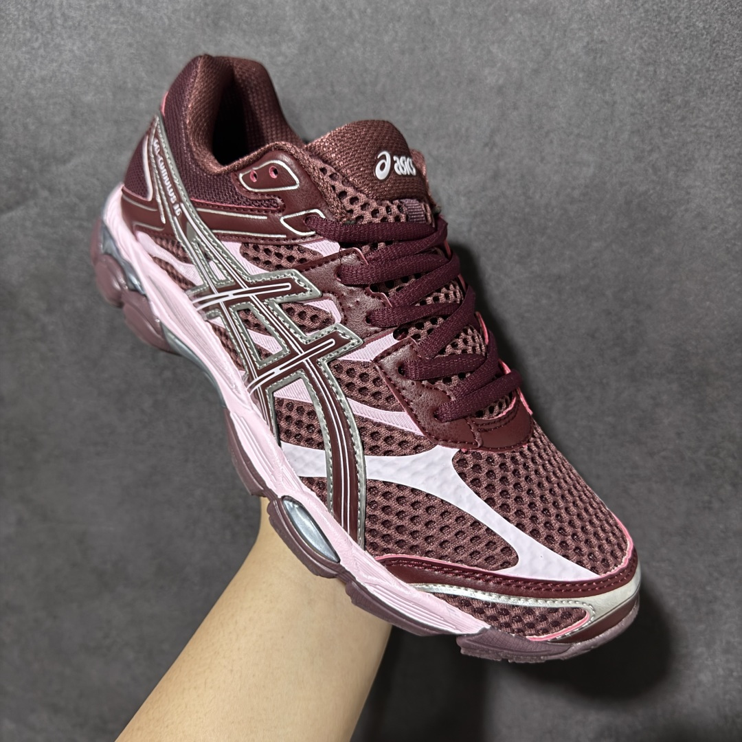 图片[3]-【公司级】Asics Gel-Cumulus 16 亚瑟士复古透气休闲缓震耐磨跑步鞋 #鞋面采用无缝线鞋面，贴合脚型，穿着舒适；中底360°环绕式GL，提供良好的缓冲性能； 货号：1203A733-600 尺码：36 37 37.5 38 39 39.5 40 40.5 41.5 42 42.5 43.5 44 45-选品中心