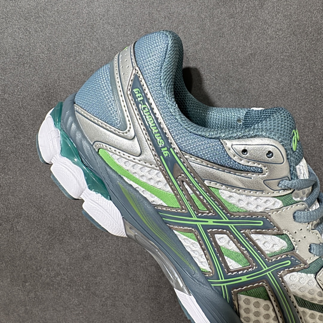 图片[8]-【公司级】Asics Gel-Cumulus 16 亚瑟士复古透气休闲缓震耐磨跑步鞋 #鞋面采用无缝线鞋面，贴合脚型，穿着舒适；中底360°环绕式GL，提供良好的缓冲性能； 货号：1203A733-100 尺码：36 37 37.5 38 39 39.5 40 40.5 41.5 42 42.5 43.5 44 45-选品中心