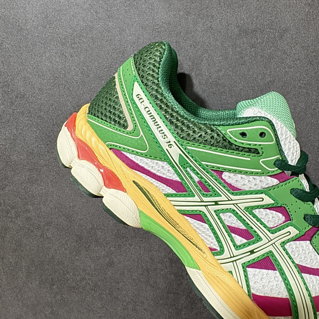 图片[8]-【公司级】Asics Gel-Cumulus 16 亚瑟士复古透气休闲缓震耐磨跑步鞋 #鞋面采用无缝线鞋面，贴合脚型，穿着舒适；中底360°环绕式GL，提供良好的缓冲性能； 货号： 尺码：36 37 37.5 38 39 39.5 40 40.5 41.5 42 42.5 43.5 44 45-选品中心