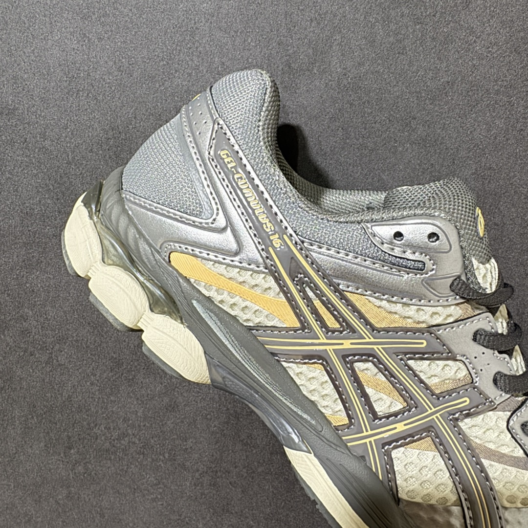 图片[8]-【公司级】Asics Gel-Cumulus 16 亚瑟士复古透气休闲缓震耐磨跑步鞋 #鞋面采用无缝线鞋面，贴合脚型，穿着舒适；中底360°环绕式GL，提供良好的缓冲性能； 货号：1203A733-101 尺码：36 37 37.5 38 39 39.5 40 40.5 41.5 42 42.5 43.5 44 45-选品中心