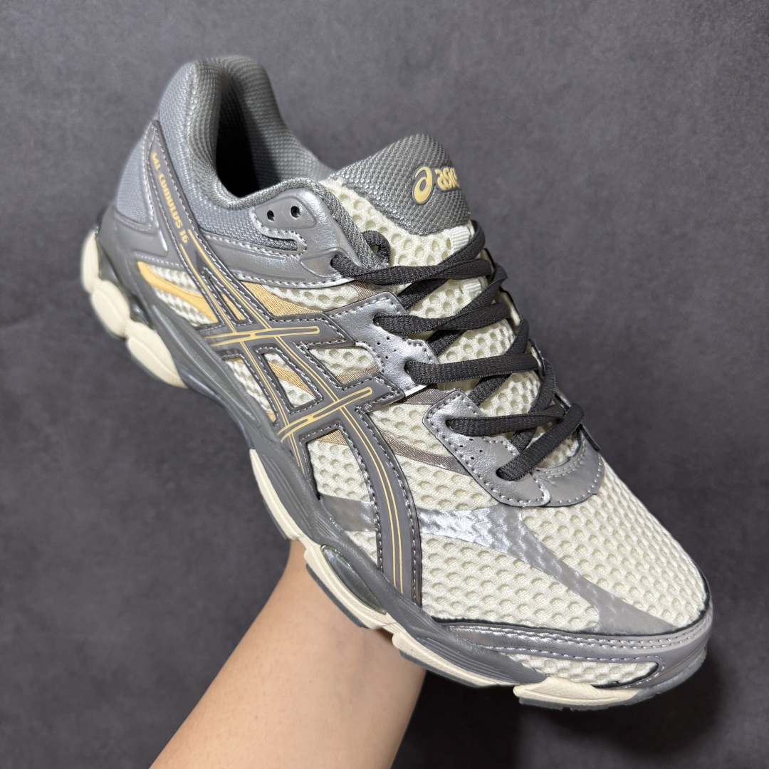 图片[3]-【公司级】Asics Gel-Cumulus 16 亚瑟士复古透气休闲缓震耐磨跑步鞋 #鞋面采用无缝线鞋面，贴合脚型，穿着舒适；中底360°环绕式GL，提供良好的缓冲性能； 货号：1203A733-101 尺码：36 37 37.5 38 39 39.5 40 40.5 41.5 42 42.5 43.5 44 45-选品中心