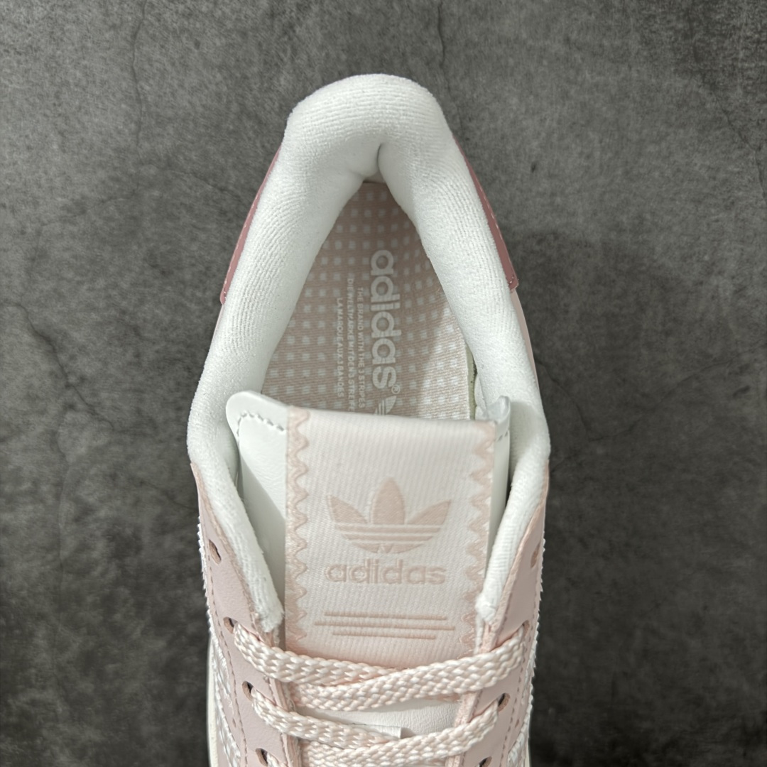 图片[8]-【纯原版】Adidas originals Superstar 2 粉色 贝壳头系列三叶草低帮经典百搭休闲运动板鞋 货号：KJ3968 尺码：35.5-40含半码-选品中心