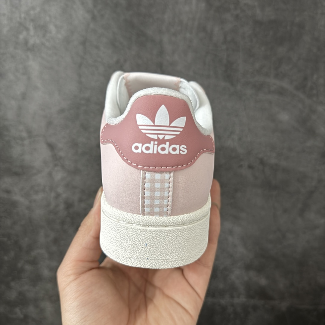 图片[4]-【纯原版】Adidas originals Superstar 2 粉色 贝壳头系列三叶草低帮经典百搭休闲运动板鞋 货号：KJ3968 尺码：35.5-40含半码-选品中心