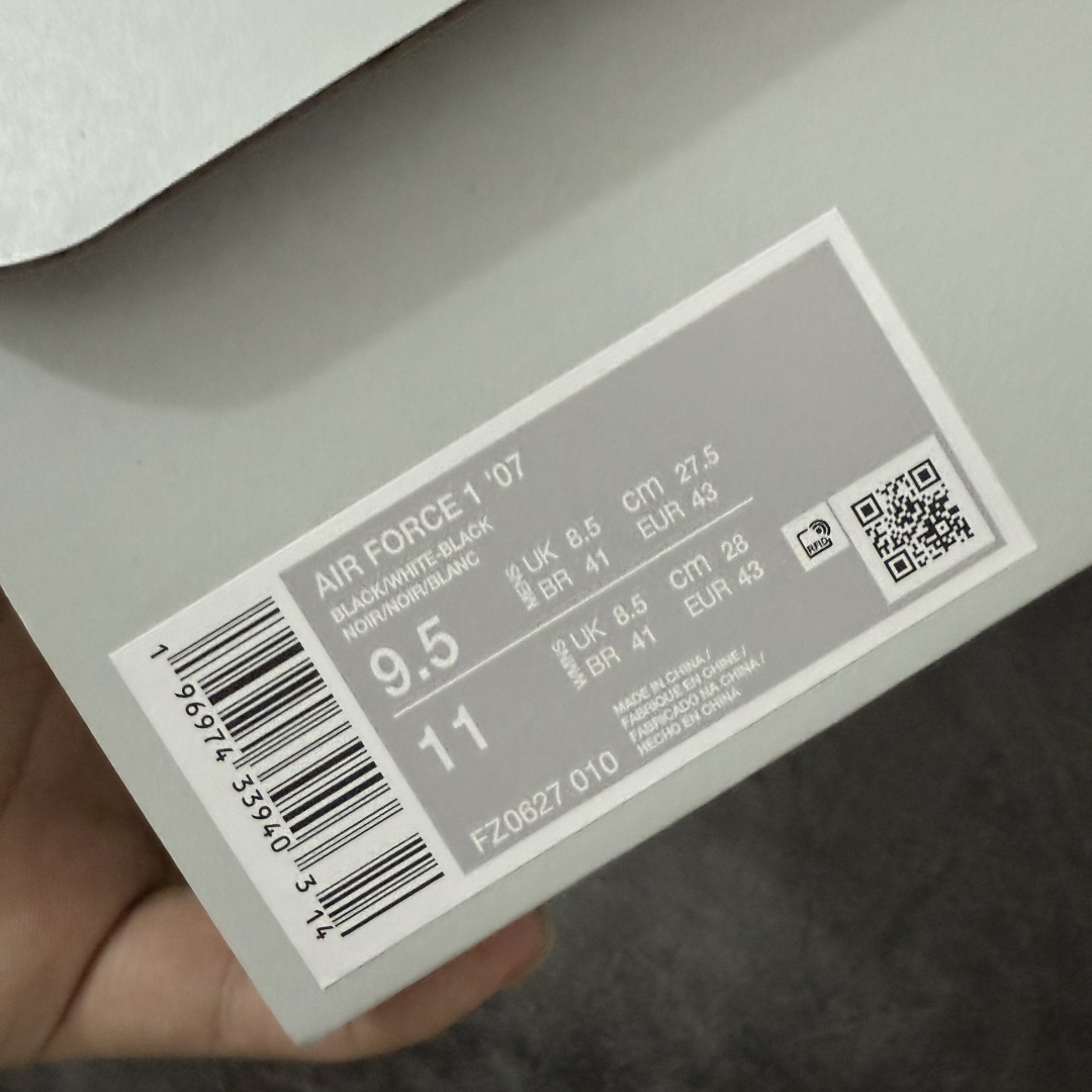 图片[9]-【XC2.0原厂皮】Nike air Force 1 AF1空军一号黑白权志龙 FZ0627-010 原厂Sadesa批次空军Air Force 1出货 配置直接拉满 真正全原厂皮打造 历时开发你6个月！绝非市场二层可比！匹配公司货程度95℅以上！ ＃同步匹配新三丰全套档案开发！2025年全新新三丰公司货大底！ ＃鞋面勾勾！后套！大面！全部同步官方最新批次空军皮料标准【全部统一皮料！同步官方取消分部位分材料】 ＃辅料！反口里！泡棉！全部调用原厂同材配置！真正从里到位原装！ ＃气垫采用全掌气垫 同步公司货标准精准组合大底RB 完美无缝匹配！保证脚感！ 尺码：36 36.5 37.5 38 38.5 39 40 40.5 41 42 42.5 43 44 44.5 45 46-选品中心