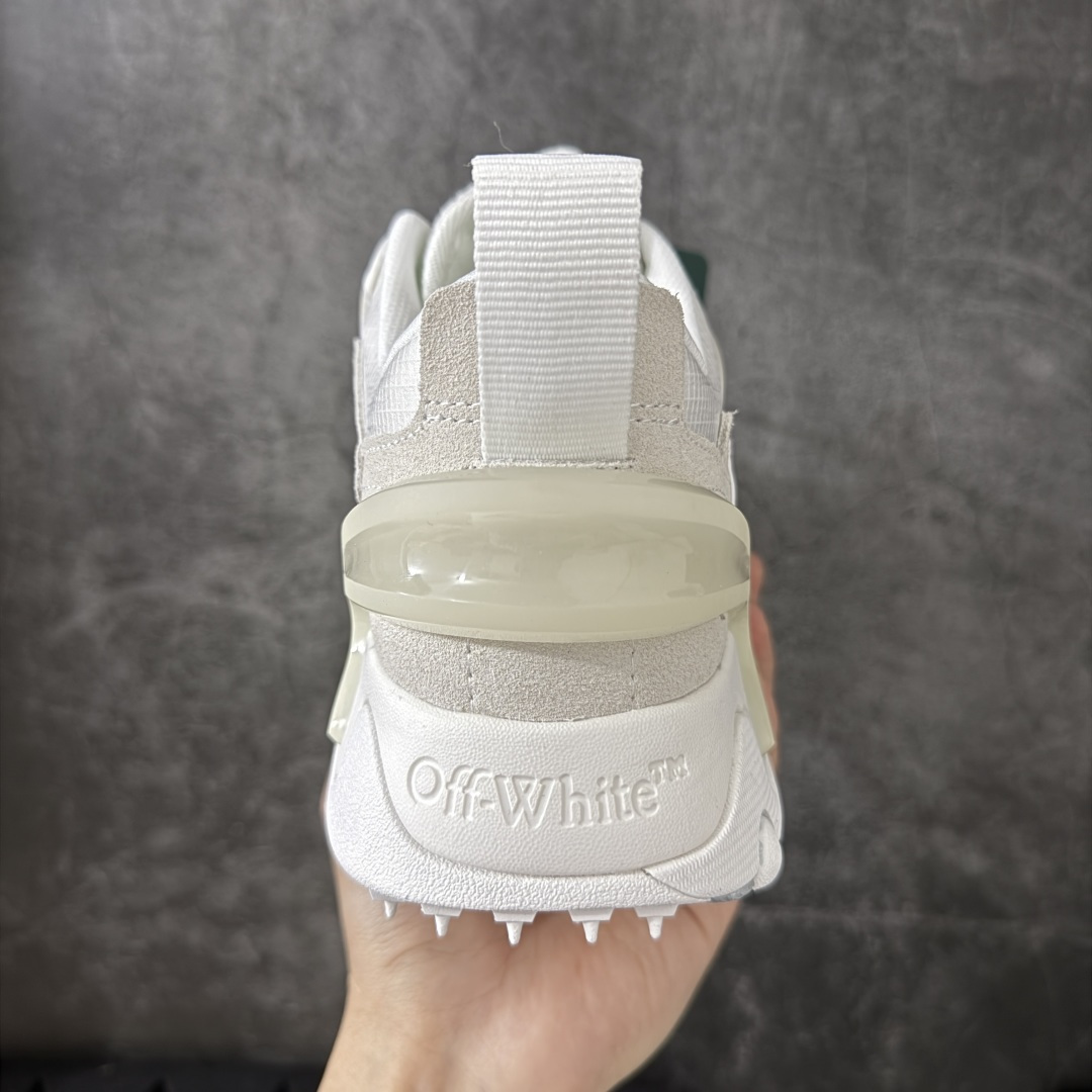 图片[4]-【OK纯原版本】OFF-WHITE OW运动鞋 春夏走秀款球鞋 所有配件均通过定做出产正品裁片 原版比例大箭头定制网眼布双拼牛皮进口机器针车 数控针距精准做工不输大牌里层为高密度透气网眼布/垫脚羊皮私模重工抓地橡胶底 后跟坡度最贴切原版鞋型脱模 厚底约4CM 原盒包装配 TPU大底 尺码：35-46-选品中心