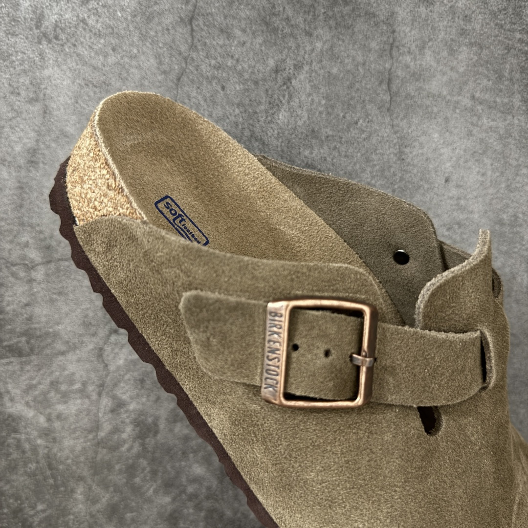 图片[7]-【H版纯原】 Birkenstock Boston 博肯/勃肯 系列上架 牛皮绒面革平底复古软木休闲鞋 配色：羚羊棕 1009543 真正软木塞大底 品质细节领先市场版本 原产品质 采用质地柔软进口牛皮绒面革 无刺鼻异味 中底搭载缓震软木橡胶 进口头层牛皮 原版开模/版型/材质/细节遵循ZP工艺！ 市售顶级不吹文案 尺码：35-45-选品中心