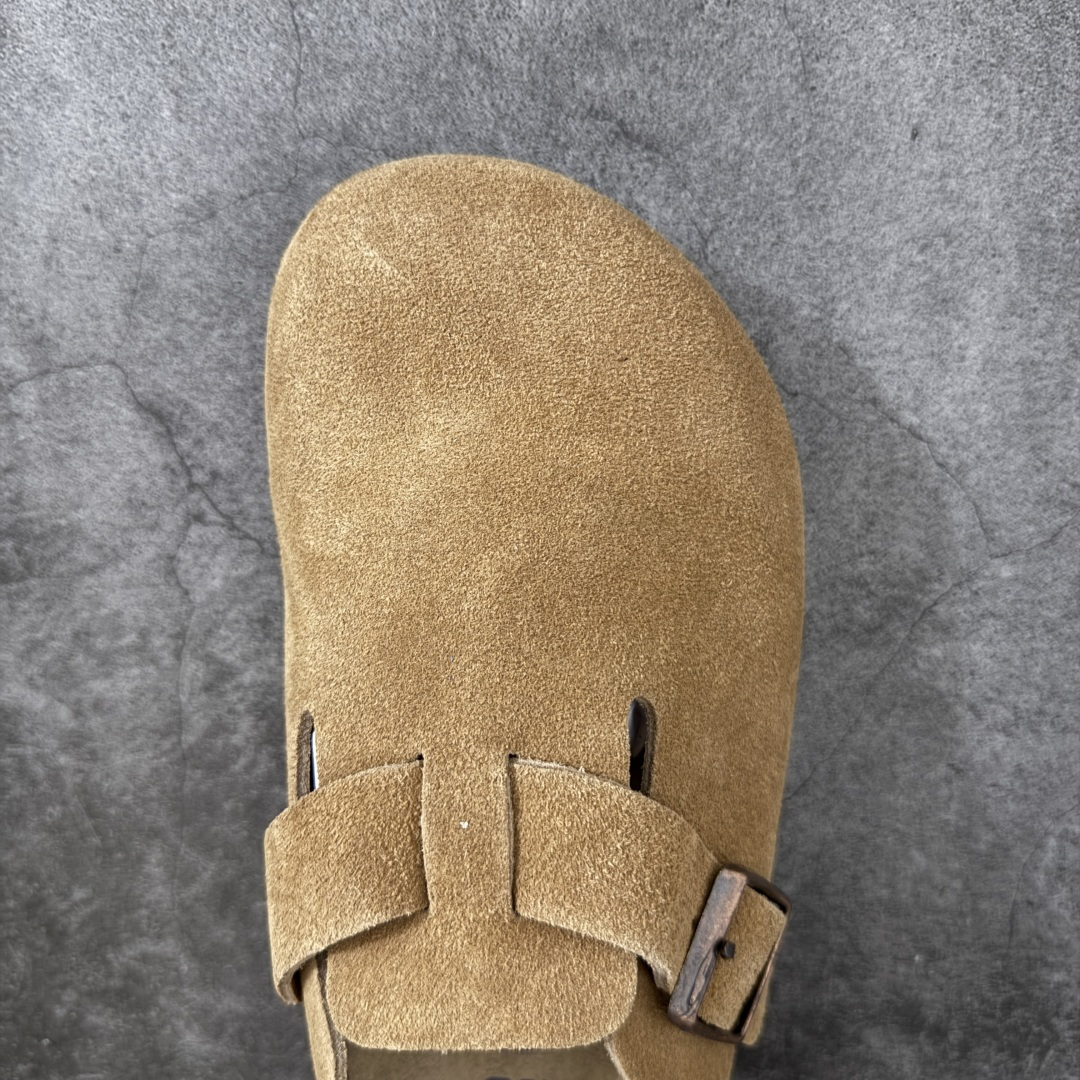 图片[5]-【H版纯原】 Birkenstock Boston 博肯/勃肯 系列上架 牛皮绒面革平底复古软木休闲鞋 配色：栗色 1009543 真正软木塞大底 品质细节领先市场版本 原产品质 采用质地柔软进口牛皮绒面革 无刺鼻异味 中底搭载缓震软木橡胶 进口头层牛皮 原版开模/版型/材质/细节遵循ZP工艺！ 市售顶级不吹文案 尺码：35-45-选品中心