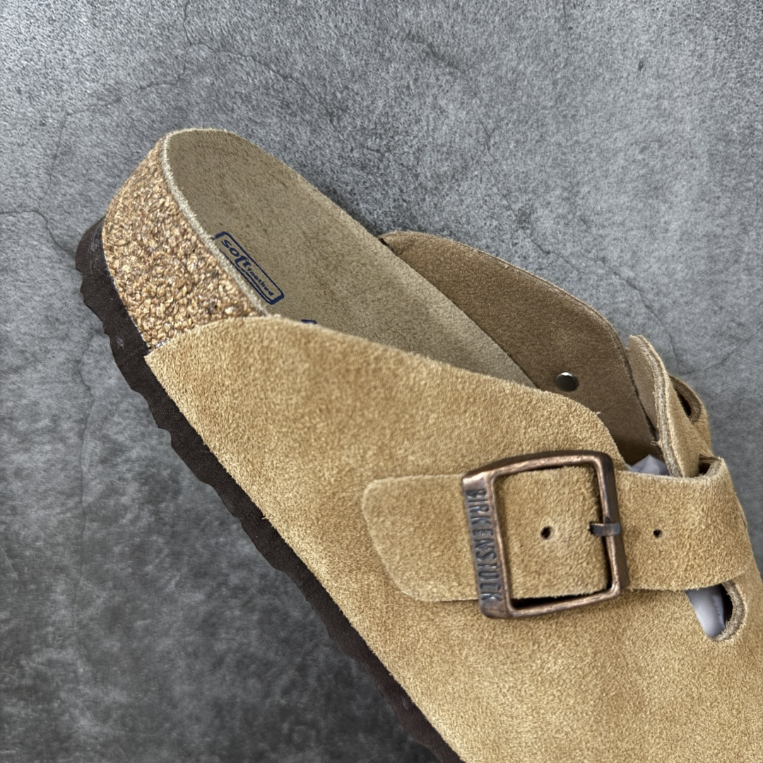 图片[7]-【H版纯原】 Birkenstock Boston 博肯/勃肯 系列上架 牛皮绒面革平底复古软木休闲鞋 配色：栗色 1009543 真正软木塞大底 品质细节领先市场版本 原产品质 采用质地柔软进口牛皮绒面革 无刺鼻异味 中底搭载缓震软木橡胶 进口头层牛皮 原版开模/版型/材质/细节遵循ZP工艺！ 市售顶级不吹文案 尺码：35-45-选品中心