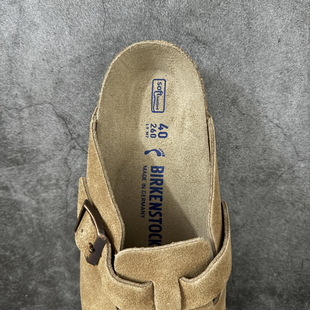 图片[8]-【H版纯原】 Birkenstock Boston 博肯/勃肯 系列上架 牛皮绒面革平底复古软木休闲鞋 配色：栗色 1009543 真正软木塞大底 品质细节领先市场版本 原产品质 采用质地柔软进口牛皮绒面革 无刺鼻异味 中底搭载缓震软木橡胶 进口头层牛皮 原版开模/版型/材质/细节遵循ZP工艺！ 市售顶级不吹文案 尺码：35-45-选品中心