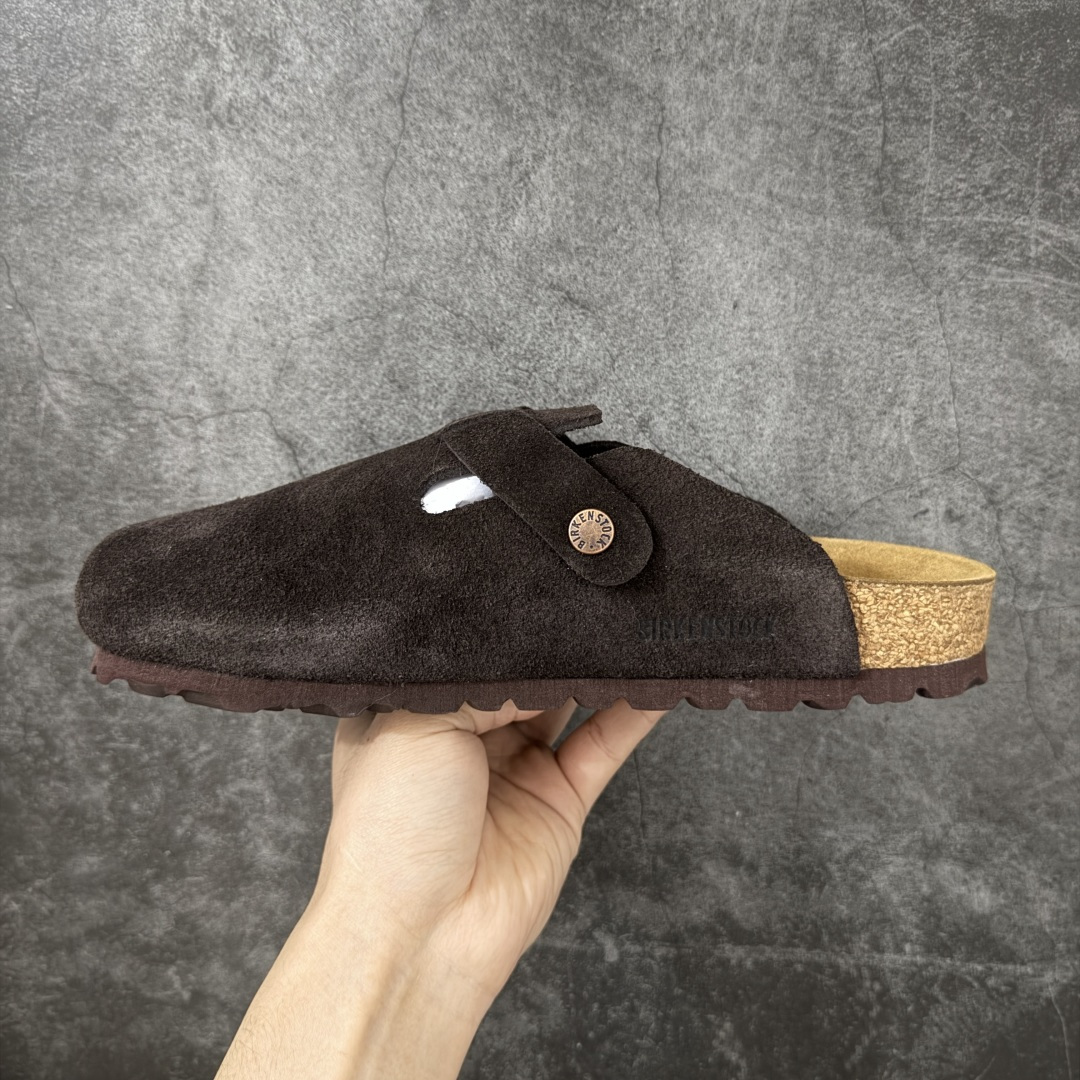 图片[2]-【H版纯原】 Birkenstock Boston 博肯/勃肯 系列上架 牛皮绒面革平底复古软木休闲鞋 配色：巧色 1009543 真正软木塞大底 品质细节领先市场版本 原产品质 采用质地柔软进口牛皮绒面革 无刺鼻异味 中底搭载缓震软木橡胶 进口头层牛皮 原版开模/版型/材质/细节遵循ZP工艺！ 市售顶级不吹文案 尺码：35-45-选品中心