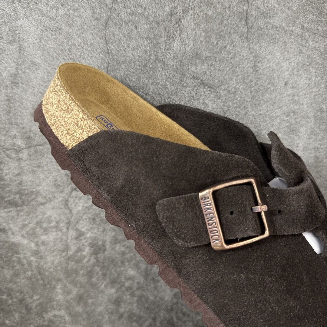 图片[7]-【H版纯原】 Birkenstock Boston 博肯/勃肯 系列上架 牛皮绒面革平底复古软木休闲鞋 配色：巧色 1009543 真正软木塞大底 品质细节领先市场版本 原产品质 采用质地柔软进口牛皮绒面革 无刺鼻异味 中底搭载缓震软木橡胶 进口头层牛皮 原版开模/版型/材质/细节遵循ZP工艺！ 市售顶级不吹文案 尺码：35-45-选品中心