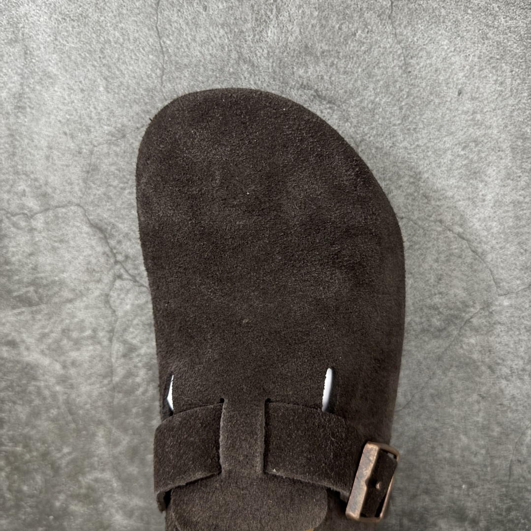 图片[5]-【H版纯原】 Birkenstock Boston 博肯/勃肯 系列上架 牛皮绒面革平底复古软木休闲鞋 配色：巧色 1009543 真正软木塞大底 品质细节领先市场版本 原产品质 采用质地柔软进口牛皮绒面革 无刺鼻异味 中底搭载缓震软木橡胶 进口头层牛皮 原版开模/版型/材质/细节遵循ZP工艺！ 市售顶级不吹文案 尺码：35-45-选品中心