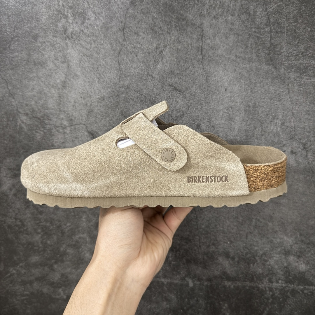 图片[2]-【H版纯原】 Birkenstock Boston 博肯/勃肯 系列上架 牛皮绒面革平底复古软木休闲鞋 配色：新沙色 1009543 真正软木塞大底 品质细节领先市场版本 原产品质 采用质地柔软进口牛皮绒面革 无刺鼻异味 中底搭载缓震软木橡胶 进口头层牛皮 原版开模/版型/材质/细节遵循ZP工艺！ 市售顶级不吹文案 尺码：35-45-选品中心