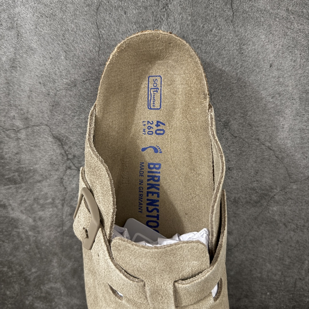 图片[8]-【H版纯原】 Birkenstock Boston 博肯/勃肯 系列上架 牛皮绒面革平底复古软木休闲鞋 配色：新沙色 1009543 真正软木塞大底 品质细节领先市场版本 原产品质 采用质地柔软进口牛皮绒面革 无刺鼻异味 中底搭载缓震软木橡胶 进口头层牛皮 原版开模/版型/材质/细节遵循ZP工艺！ 市售顶级不吹文案 尺码：35-45-选品中心