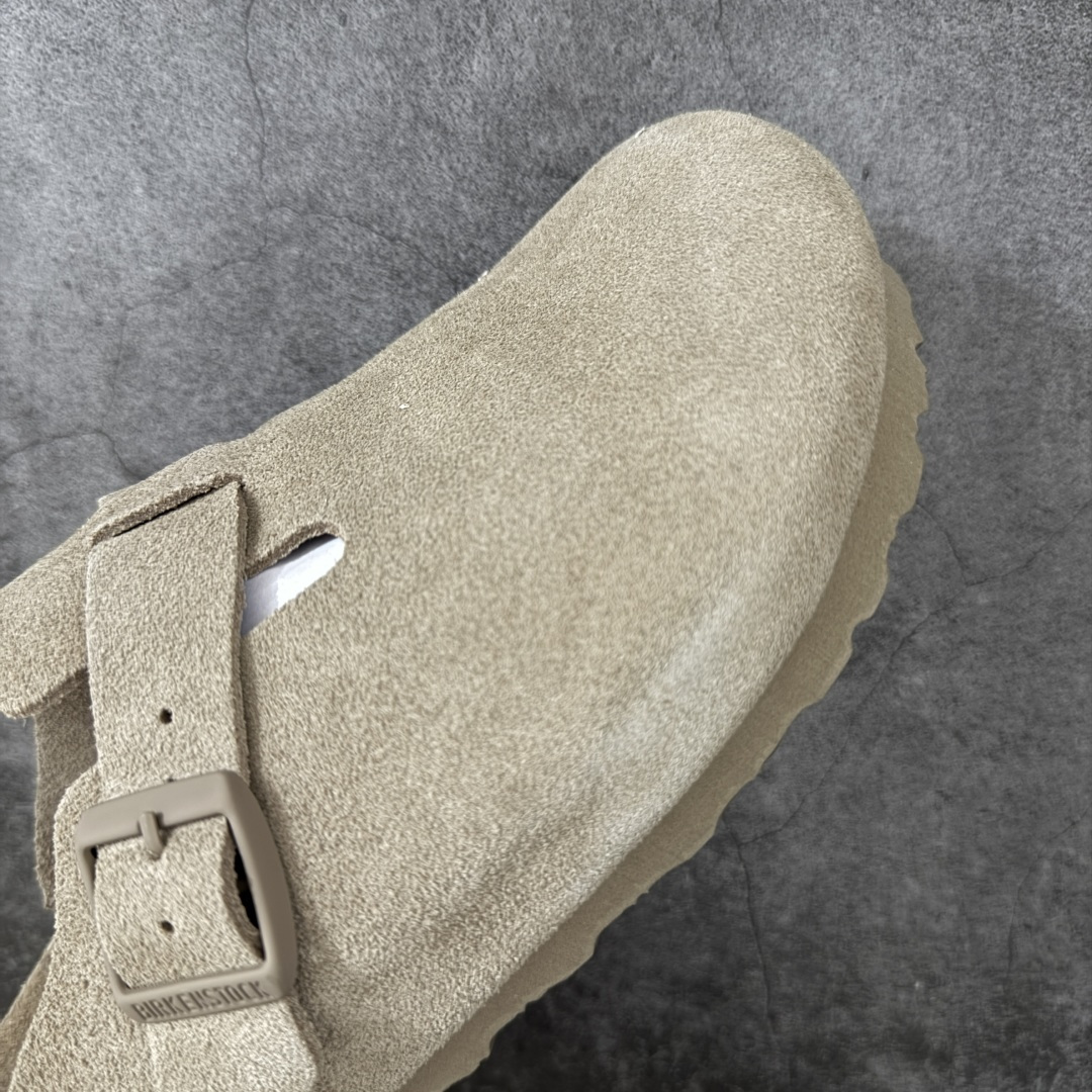 图片[6]-【H版纯原】 Birkenstock Boston 博肯/勃肯 系列上架 牛皮绒面革平底复古软木休闲鞋 配色：新沙色 1009543 真正软木塞大底 品质细节领先市场版本 原产品质 采用质地柔软进口牛皮绒面革 无刺鼻异味 中底搭载缓震软木橡胶 进口头层牛皮 原版开模/版型/材质/细节遵循ZP工艺！ 市售顶级不吹文案 尺码：35-45-选品中心