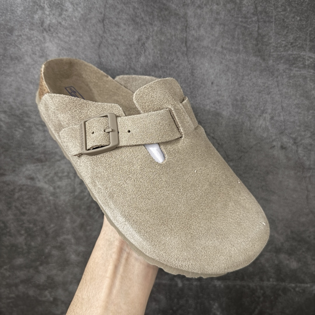 图片[3]-【H版纯原】 Birkenstock Boston 博肯/勃肯 系列上架 牛皮绒面革平底复古软木休闲鞋 配色：新沙色 1009543 真正软木塞大底 品质细节领先市场版本 原产品质 采用质地柔软进口牛皮绒面革 无刺鼻异味 中底搭载缓震软木橡胶 进口头层牛皮 原版开模/版型/材质/细节遵循ZP工艺！ 市售顶级不吹文案 尺码：35-45-选品中心