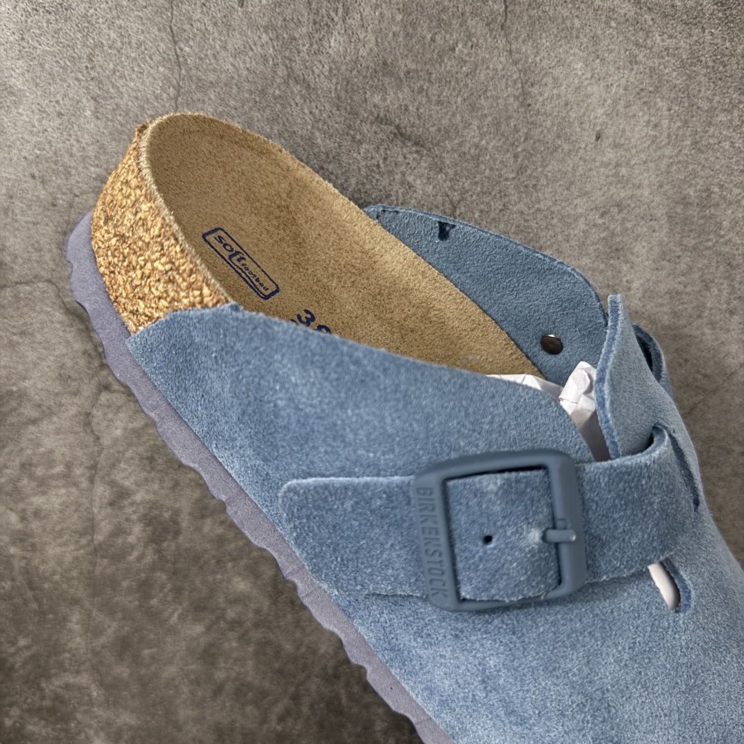 图片[7]-【H版纯原】 Birkenstock Boston 博肯/勃肯 系列上架 牛皮绒面革平底复古软木休闲鞋 配色：原力蓝 1009543 真正软木塞大底 品质细节领先市场版本 原产品质 采用质地柔软进口牛皮绒面革 无刺鼻异味 中底搭载缓震软木橡胶 进口头层牛皮 原版开模/版型/材质/细节遵循ZP工艺！ 市售顶级不吹文案 尺码：35-45-选品中心