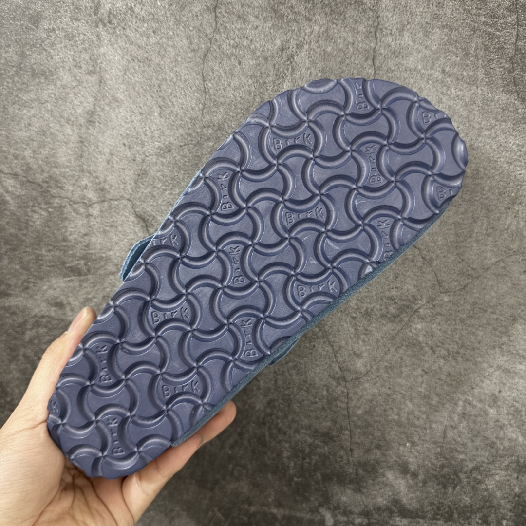 图片[9]-【H版纯原】 Birkenstock Boston 博肯/勃肯 系列上架 牛皮绒面革平底复古软木休闲鞋 配色：原力蓝 1009543 真正软木塞大底 品质细节领先市场版本 原产品质 采用质地柔软进口牛皮绒面革 无刺鼻异味 中底搭载缓震软木橡胶 进口头层牛皮 原版开模/版型/材质/细节遵循ZP工艺！ 市售顶级不吹文案 尺码：35-45-选品中心