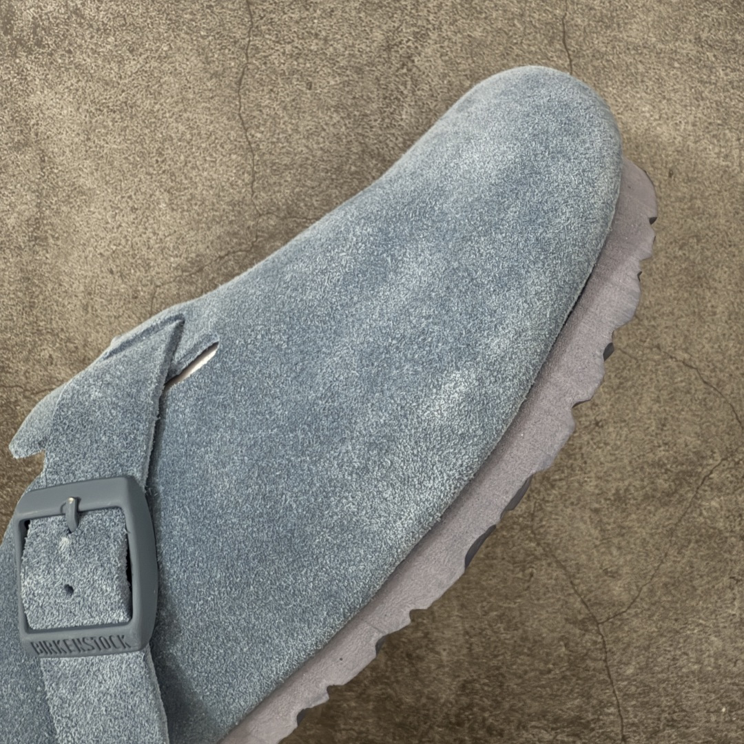 图片[6]-【H版纯原】 Birkenstock Boston 博肯/勃肯 系列上架 牛皮绒面革平底复古软木休闲鞋 配色：原力蓝 1009543 真正软木塞大底 品质细节领先市场版本 原产品质 采用质地柔软进口牛皮绒面革 无刺鼻异味 中底搭载缓震软木橡胶 进口头层牛皮 原版开模/版型/材质/细节遵循ZP工艺！ 市售顶级不吹文案 尺码：35-45-选品中心