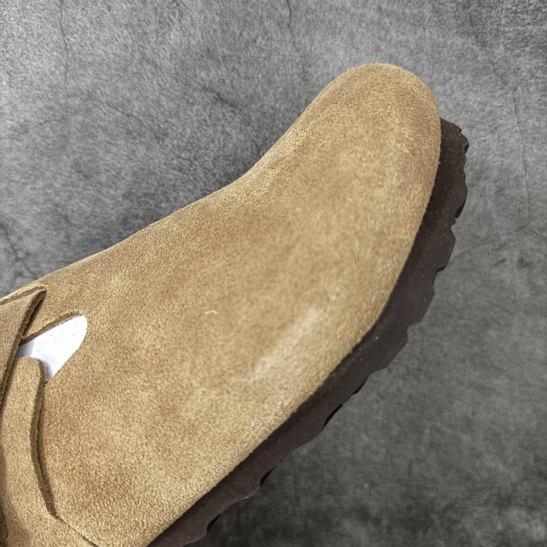 图片[6]-【H版纯原】 Birkenstock Boston 博肯/勃肯 系列上架 牛皮绒面革平底复古软木休闲鞋 全包 配色：栗色 1013309 真正软木塞大底 品质细节领先市场版本 原产品质 采用质地柔软进口牛皮绒面革 无刺鼻异味 中底搭载缓震软木橡胶 进口头层牛皮 原版开模/版型/材质/细节遵循ZP工艺！ 市售顶级不吹文案 尺码：35-45-选品中心
