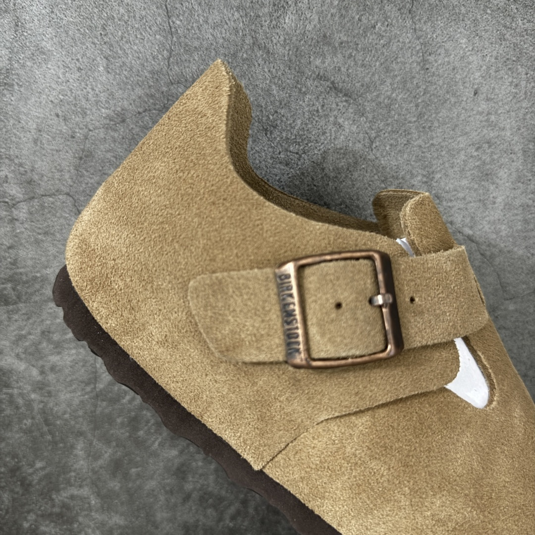 图片[7]-【H版纯原】 Birkenstock Boston 博肯/勃肯 系列上架 牛皮绒面革平底复古软木休闲鞋 全包 配色：栗色 1013309 真正软木塞大底 品质细节领先市场版本 原产品质 采用质地柔软进口牛皮绒面革 无刺鼻异味 中底搭载缓震软木橡胶 进口头层牛皮 原版开模/版型/材质/细节遵循ZP工艺！ 市售顶级不吹文案 尺码：35-45-选品中心