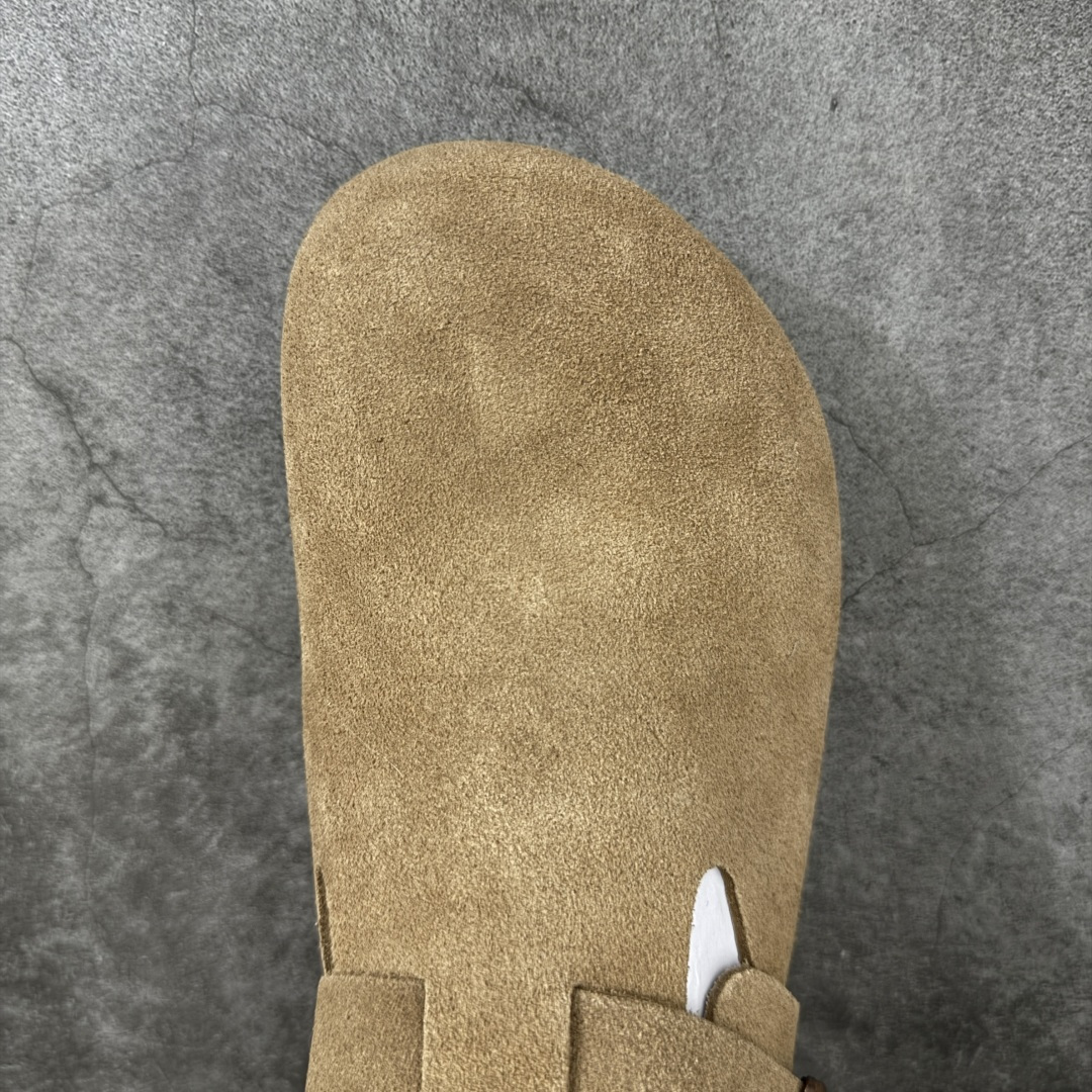 图片[5]-【H版纯原】 Birkenstock Boston 博肯/勃肯 系列上架 牛皮绒面革平底复古软木休闲鞋 全包 配色：栗色 1013309 真正软木塞大底 品质细节领先市场版本 原产品质 采用质地柔软进口牛皮绒面革 无刺鼻异味 中底搭载缓震软木橡胶 进口头层牛皮 原版开模/版型/材质/细节遵循ZP工艺！ 市售顶级不吹文案 尺码：35-45-选品中心