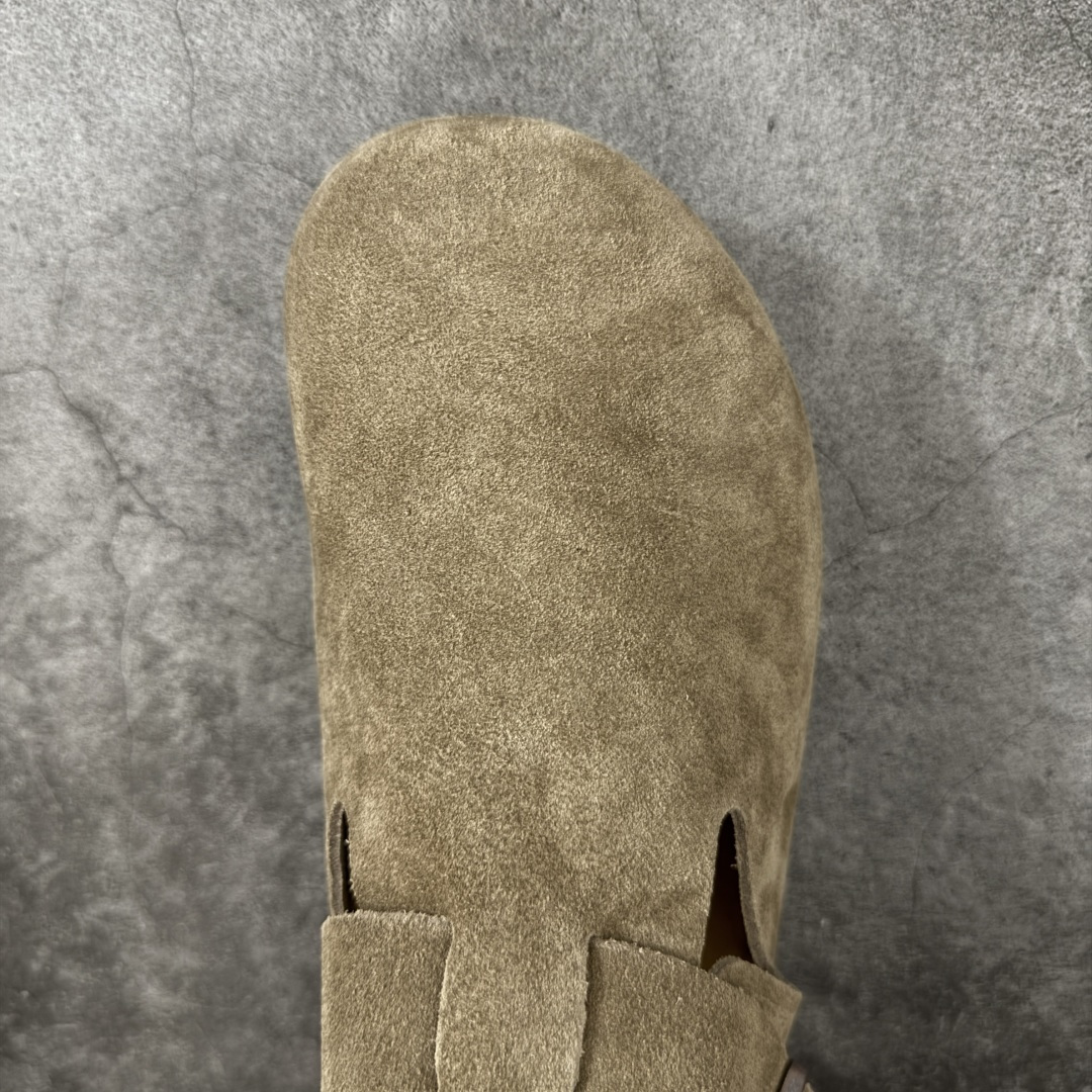 图片[5]-【H版纯原】 Birkenstock Boston 博肯/勃肯 系列上架 牛皮绒面革平底复古软木休闲鞋 全包 配色：羚羊棕 1013309 真正软木塞大底 品质细节领先市场版本 原产品质 采用质地柔软进口牛皮绒面革 无刺鼻异味 中底搭载缓震软木橡胶 进口头层牛皮 原版开模/版型/材质/细节遵循ZP工艺！ 市售顶级不吹文案 尺码：35-45-选品中心
