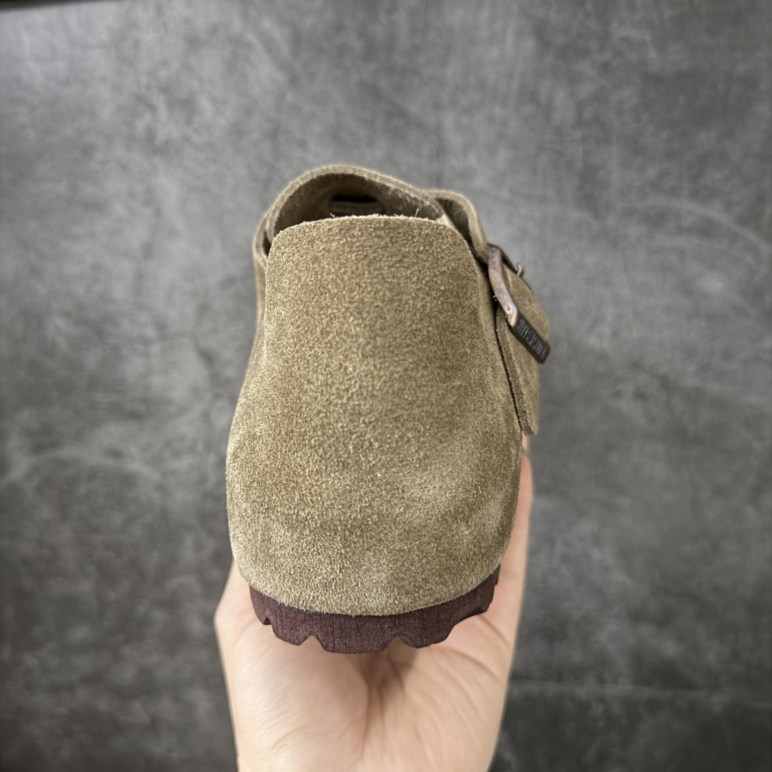图片[4]-【H版纯原】 Birkenstock Boston 博肯/勃肯 系列上架 牛皮绒面革平底复古软木休闲鞋 全包 配色：羚羊棕 1013309 真正软木塞大底 品质细节领先市场版本 原产品质 采用质地柔软进口牛皮绒面革 无刺鼻异味 中底搭载缓震软木橡胶 进口头层牛皮 原版开模/版型/材质/细节遵循ZP工艺！ 市售顶级不吹文案 尺码：35-45-选品中心